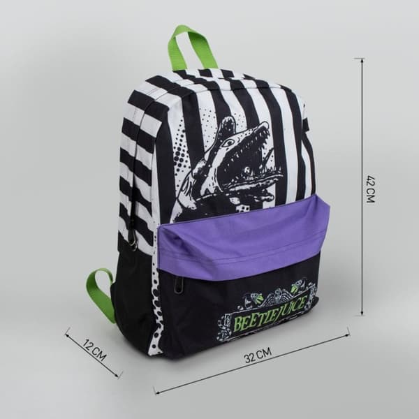 Beetlejuice skolväska, 42 cm väska