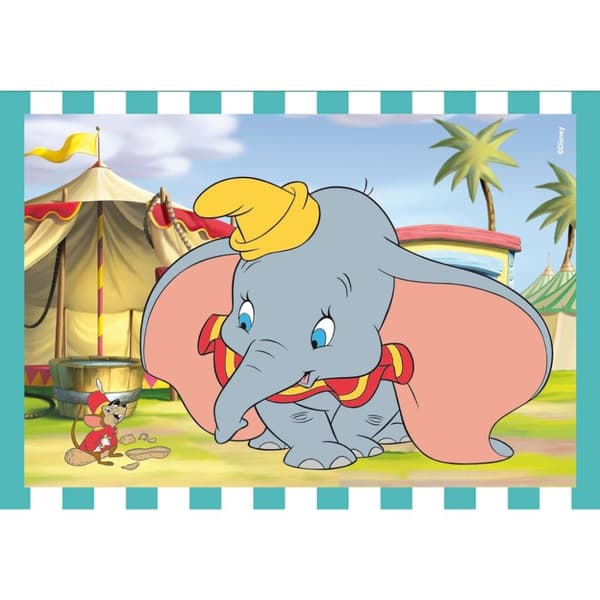 Disney Klassiska 4-i-1 Clementoni Pussel