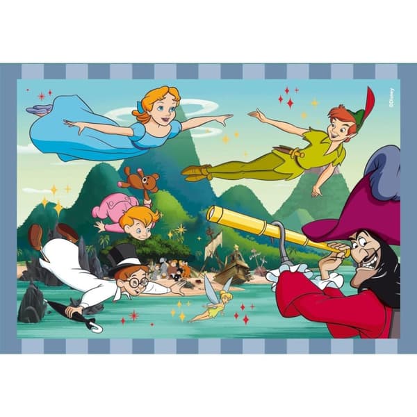 Disney Klassiska 4-i-1 Clementoni Pussel