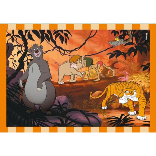 Disney Klassiska 4-i-1 Clementoni Pussel