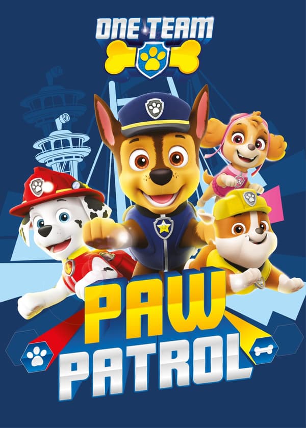 Paw Patrol Polarfilt 100*140 cm - Mysig och varm!