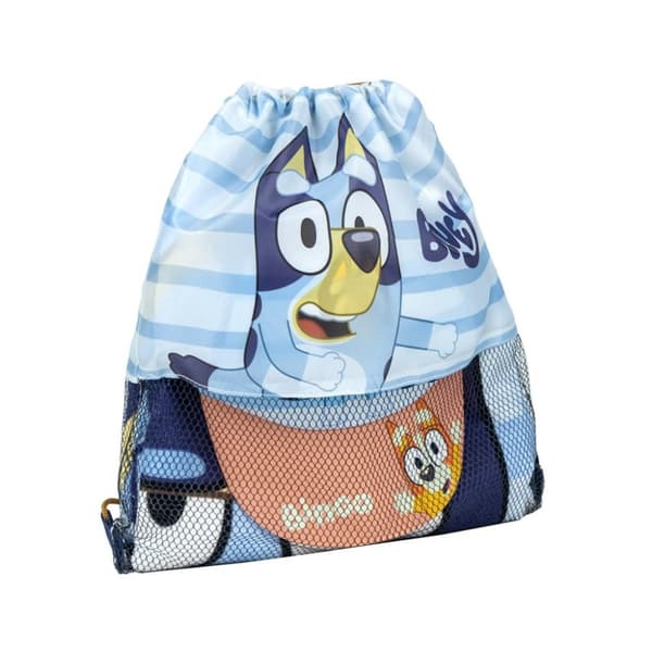 Bluey handduk, gymväska och snapback-set