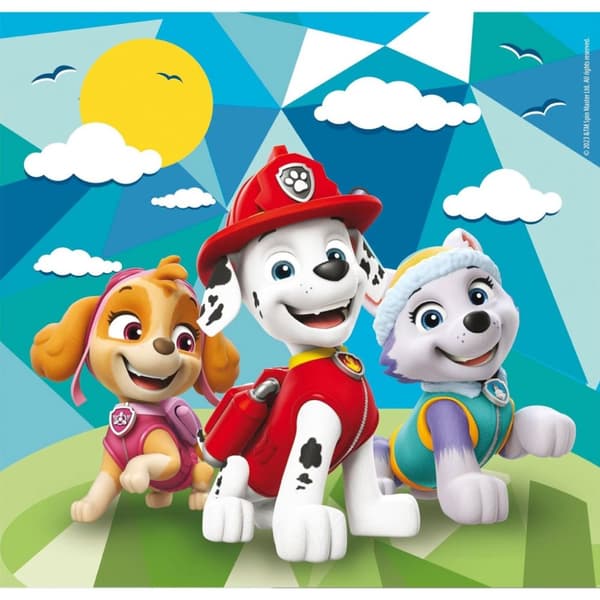 Paw Patrol Strandpussel 3x48 Bitar
