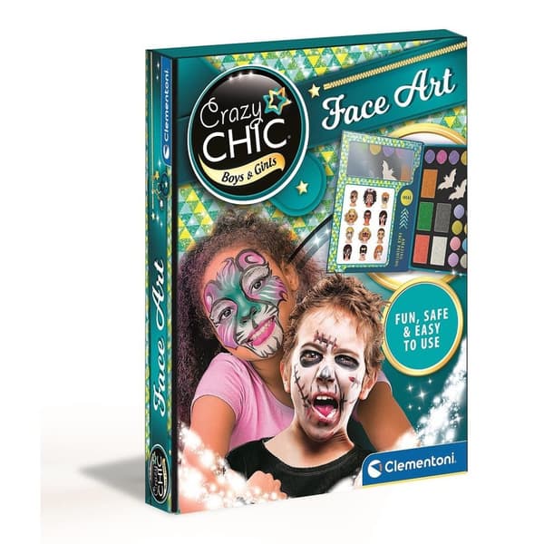Crazy Chic Fantastiskt ansiktsmålarsatser