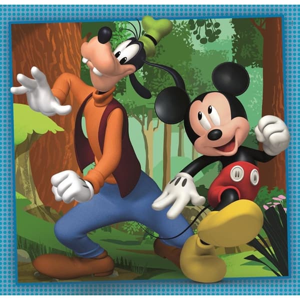 Disney Musse Pigg Klubbhus 3x48 bitars pussel