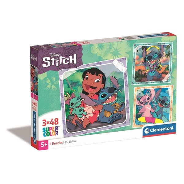 Disney Lilo & Stitch Musik 3x48 bitars pussel