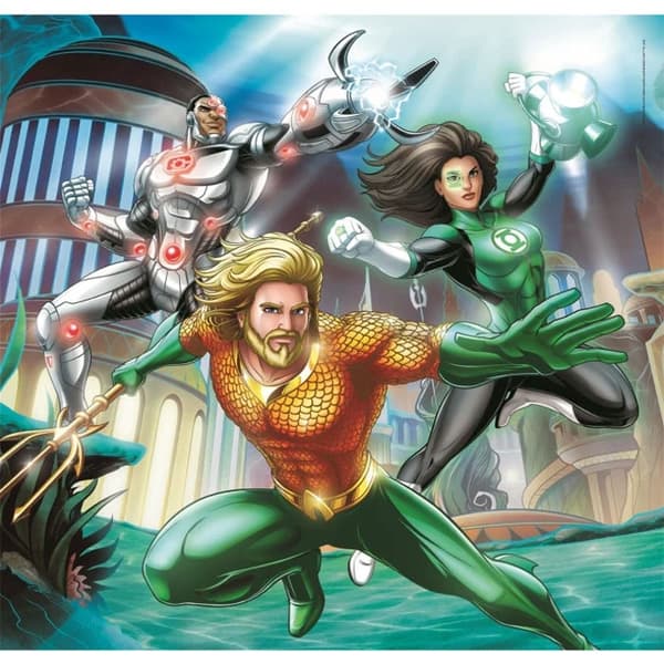 Justice League Elemental pussel 3x48 bitar