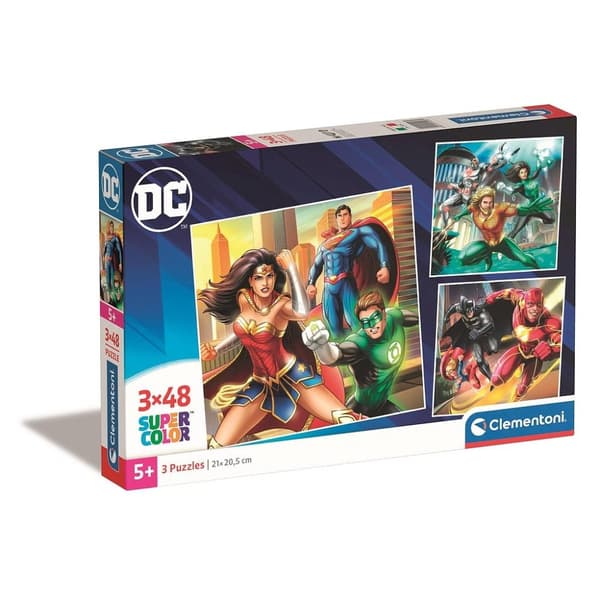 Justice League Elemental pussel 3x48 bitar
