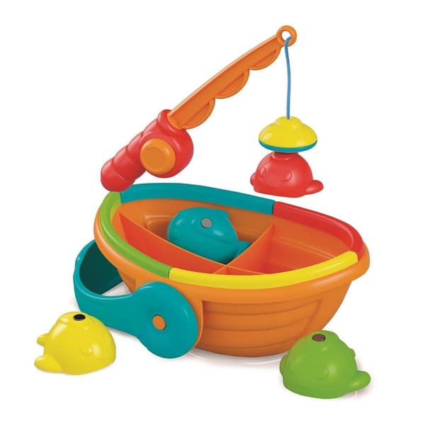 Färgglad Fiskebåt - Baby Fiskespel