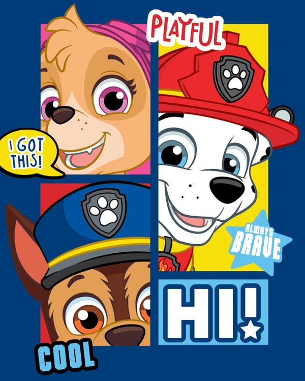 Paw Patrol polar täcke 100x140 cm – Mjuk och varm komfort för barn