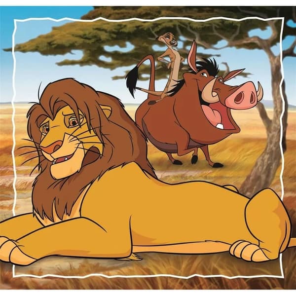 Disneyklassiker Tidslösa 3x48 bitars pussel av Clementoni