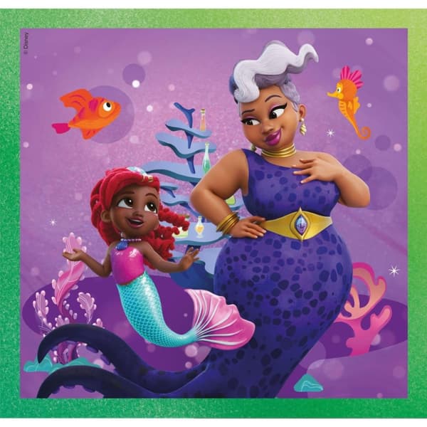 Disney Princess Junior Ariel 3x48-bitars Clementoni Pussel