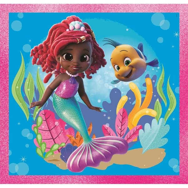 Disney Princess Junior Ariel 3x48-bitars Clementoni Pussel