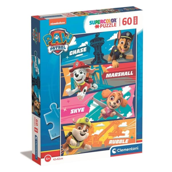 Paw Patrol 60-delars maxi pussel