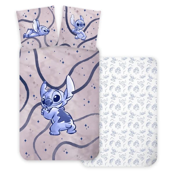 Disney Lilo & Stitch Stjärnvågor Barns Sängkläder Set 100×135 cm, 40×60 cm