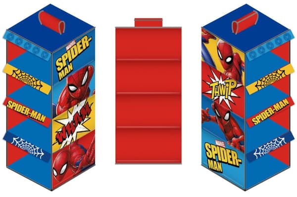 Spider-Man 4-delars hängande garderobsorganisatör