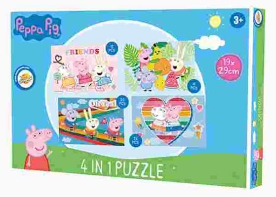 Greta Gris pussel 4-i-1