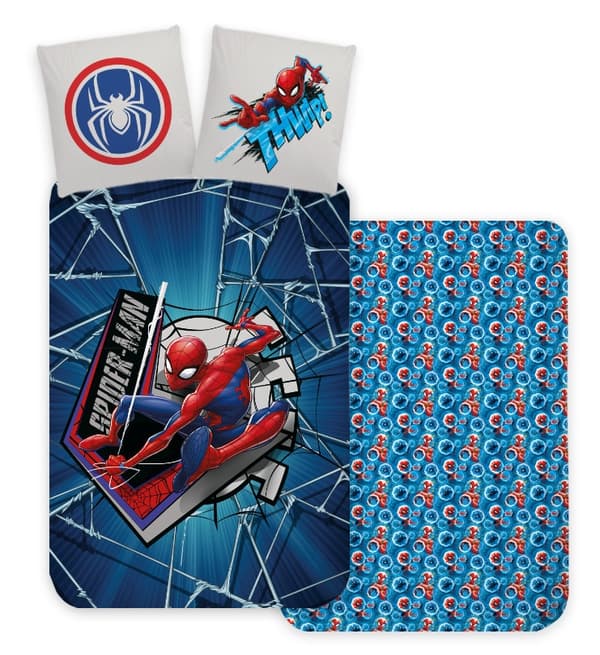 Spider-Man Barnsängset 100×135 cm, 40×60 cm – Snygg och bekväm!