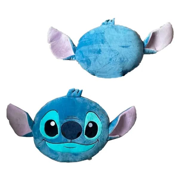 Disney Lilo & Stitch Formkudde, Dekorativ Kuddför 35x40 cm i Sammet
