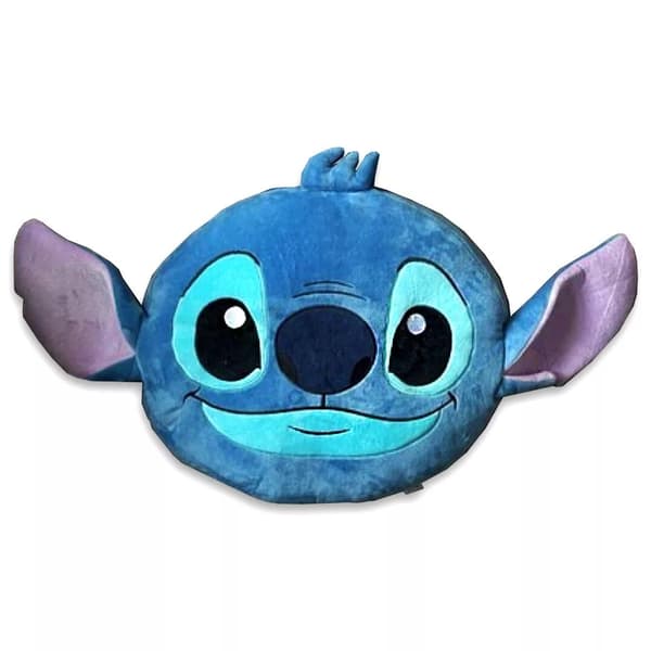 Disney Lilo & Stitch Formkudde, Dekorativ Kuddför 35x40 cm i Sammet