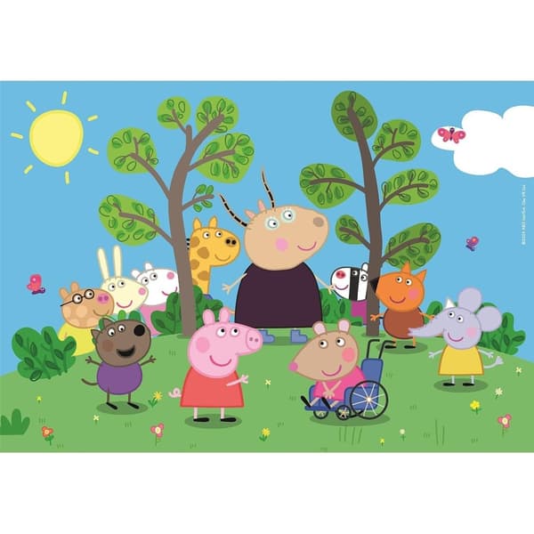 Greta Gris Naturklass 24-delars Maxi Pussel