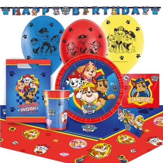 Paw Patrol Hjältarna Festset - 56 Delar