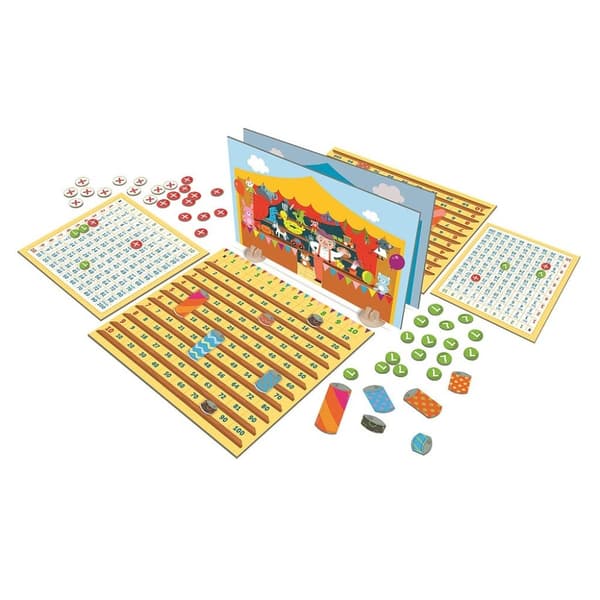 Färgglada multiplikationstabeller - Torpedobrettspel