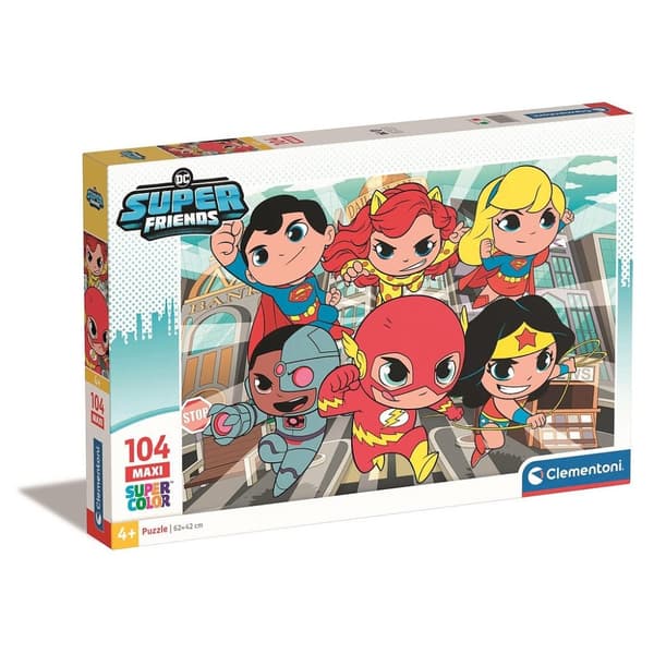 DC Super Hero Tiny 104 delars maxi pussel