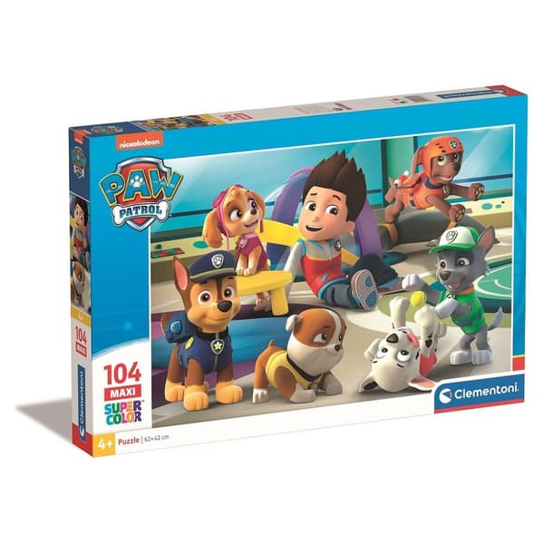 Paw Patrol Lekstund 104-delars Maxi Pussel