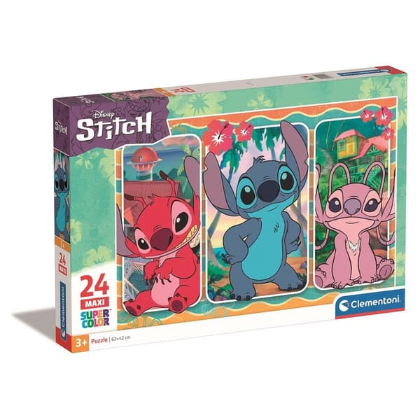Disney Lilo & Stitch Evil 24-delars maxi pussel