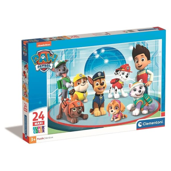 Paw Patrol Uppdragskontroll 24-bitars maxi pussel