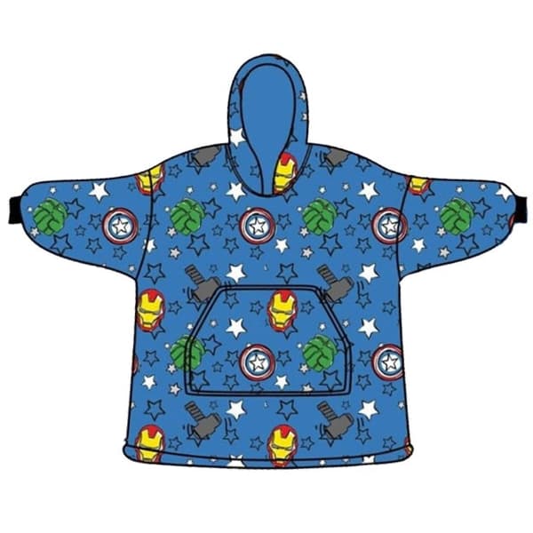 Avengers vuxen snuggie fleecefilt, poncho