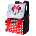 Miniatyrbilde 1 av 5: Disney Mimmi Pigg skolväska, väska med pompom, 42 cm