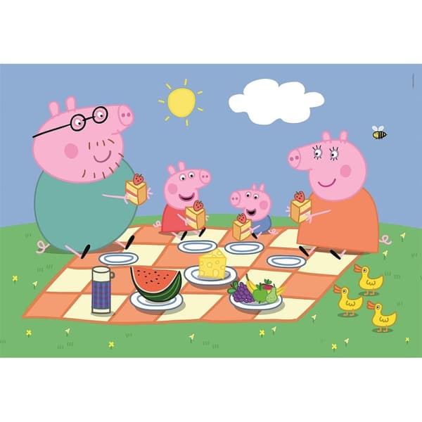 Greta Gris Picknick 24-delars Maxi Pussel