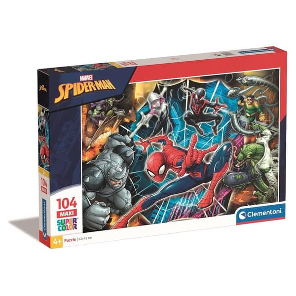 Spider-Man Fiender 104-delars maxi pussel