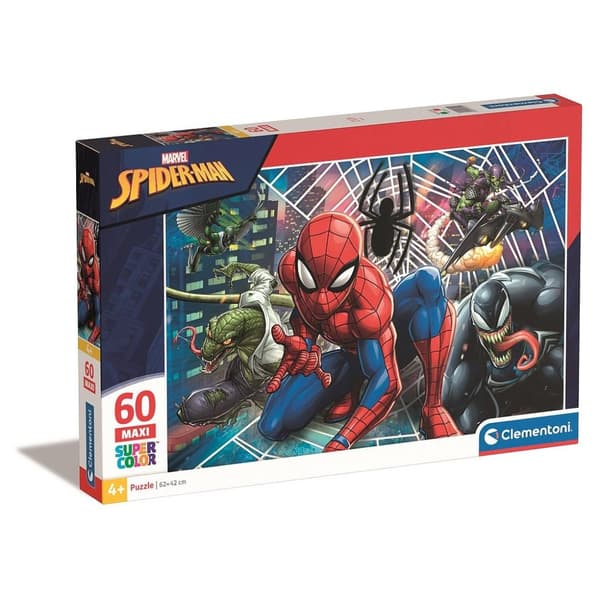 Spider-Man Motståndare 60-delars Maxi Pussel av Clementoni