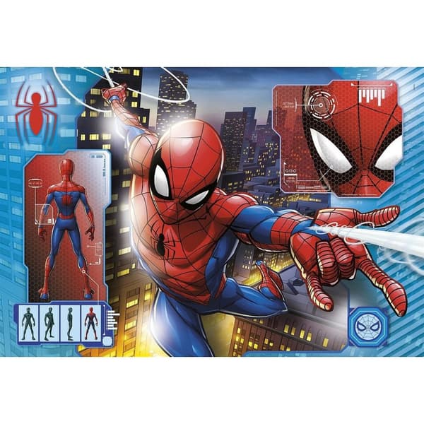 Spider-Man Kostym Diagnostik 24-delars Maxi Pussel