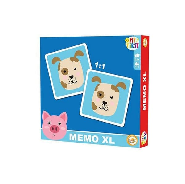 Sällskapsdjur Minnesspel XL - 24 delar