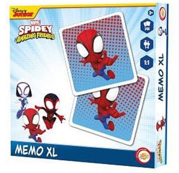 Spider-Man Spidey minnesspel XL - 24 bitar
