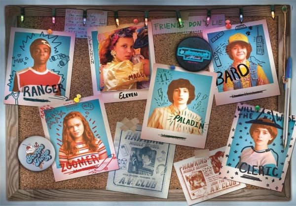 Stranger Things 1000-bitars Clementoni pussel