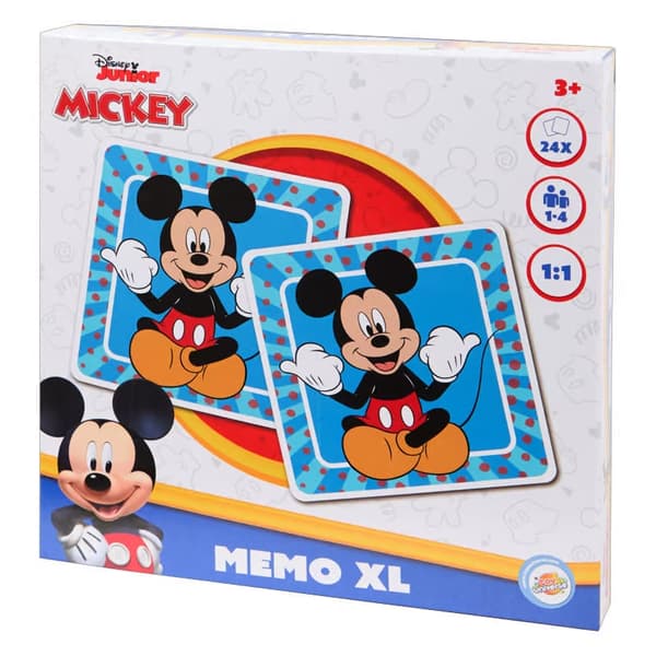 Disney Musse Pigg Roligt Minnesspel XL - 24 Bitars