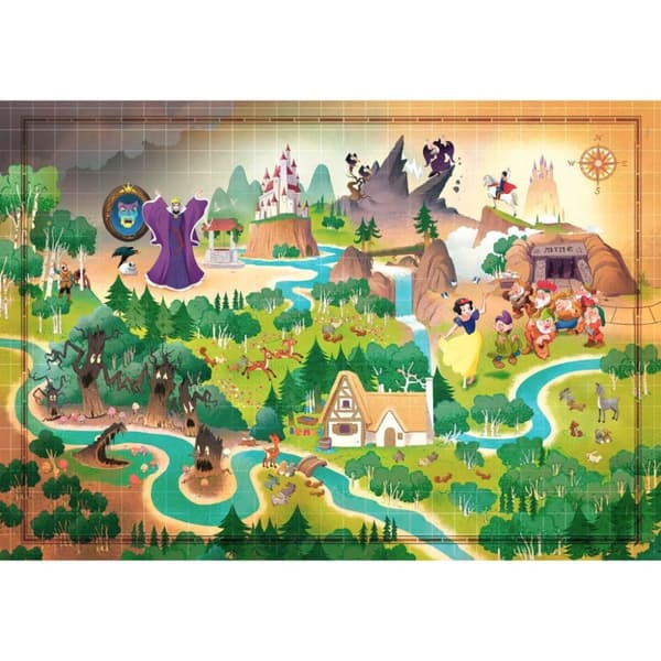 Disney Princess Snövit Sagokarta 1000-bitars pussel