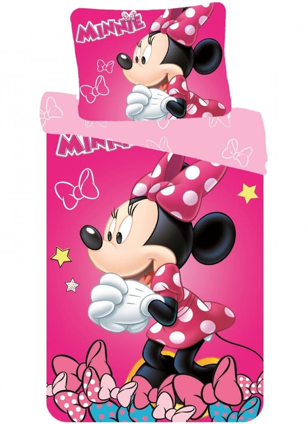 Disney Mimmi Pigg Snyggt Bäddset 140×200 cm, 70×90 cm