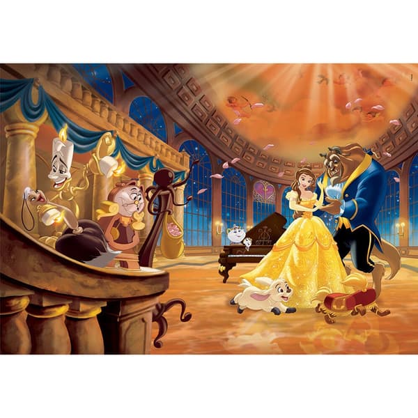Disney Princess Skönheten och Odjuret 1000-bitars Clementoni pussel