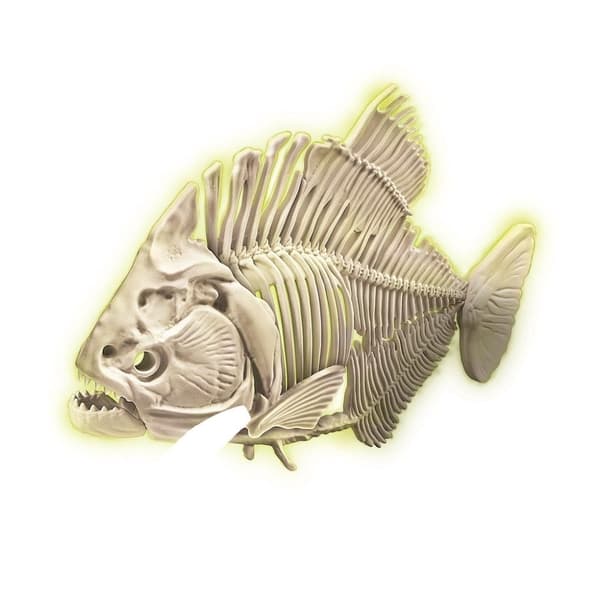 Arkeologiskt Set med Lysande Piranha - Animals Archeo Fun