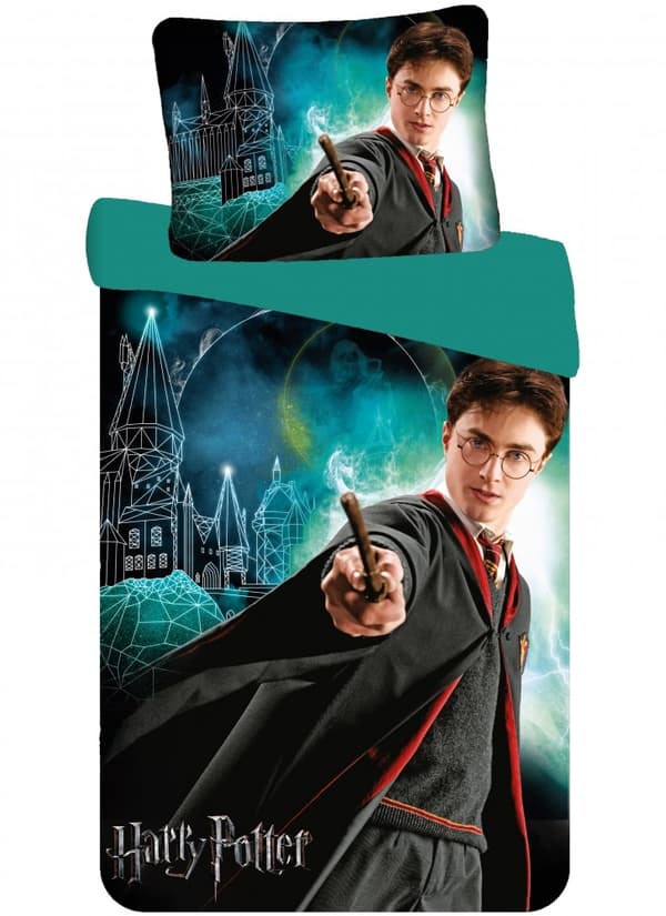 Harry Potter äventyrssängset 140×200 cm, 70×90 cm