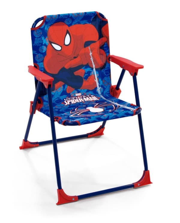 Spider-Man Web Weaver Fällbar Campingstol 38x32x53 cm - Perfekt för Utomhusäventyr