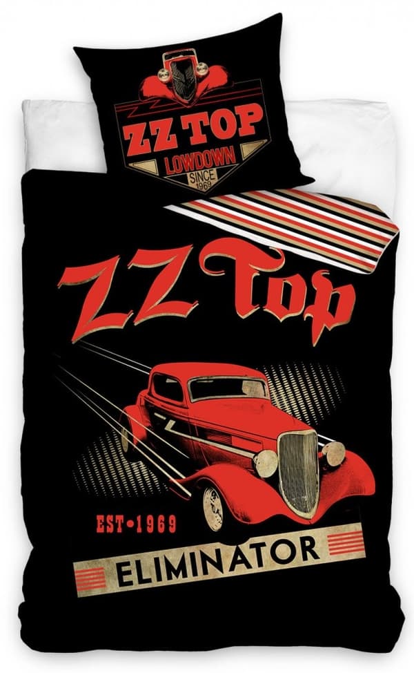 ZZ Top Eliminator sängöverdrag 140×200 cm, 70×90 cm