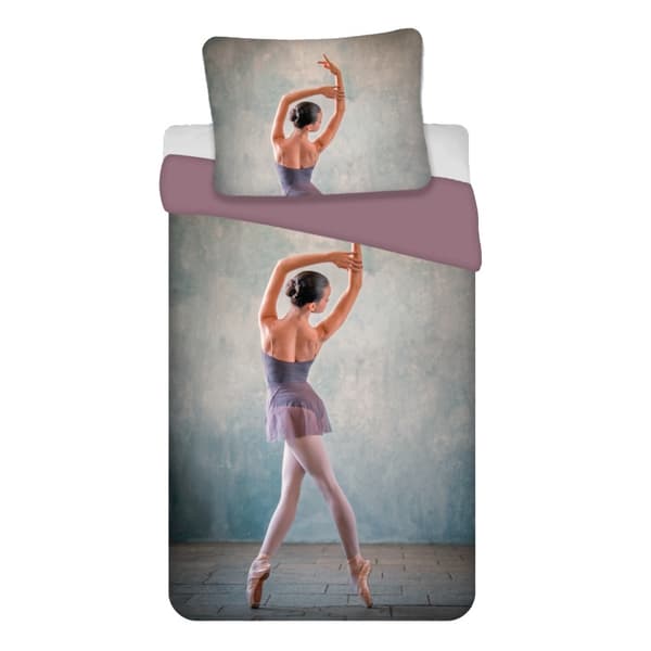 Ballet Ballerina sängkläder 140×200 cm, 65×65 cm