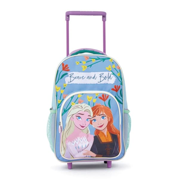 Disney Frozen Modig rullande förskoleryggsäck, väska 36 cm